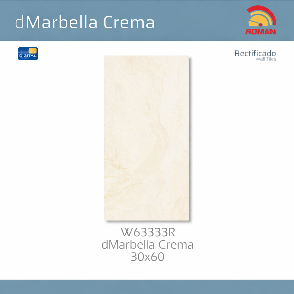 ROMAN KERAMIK 30x60 dMarbella Crema W63333R