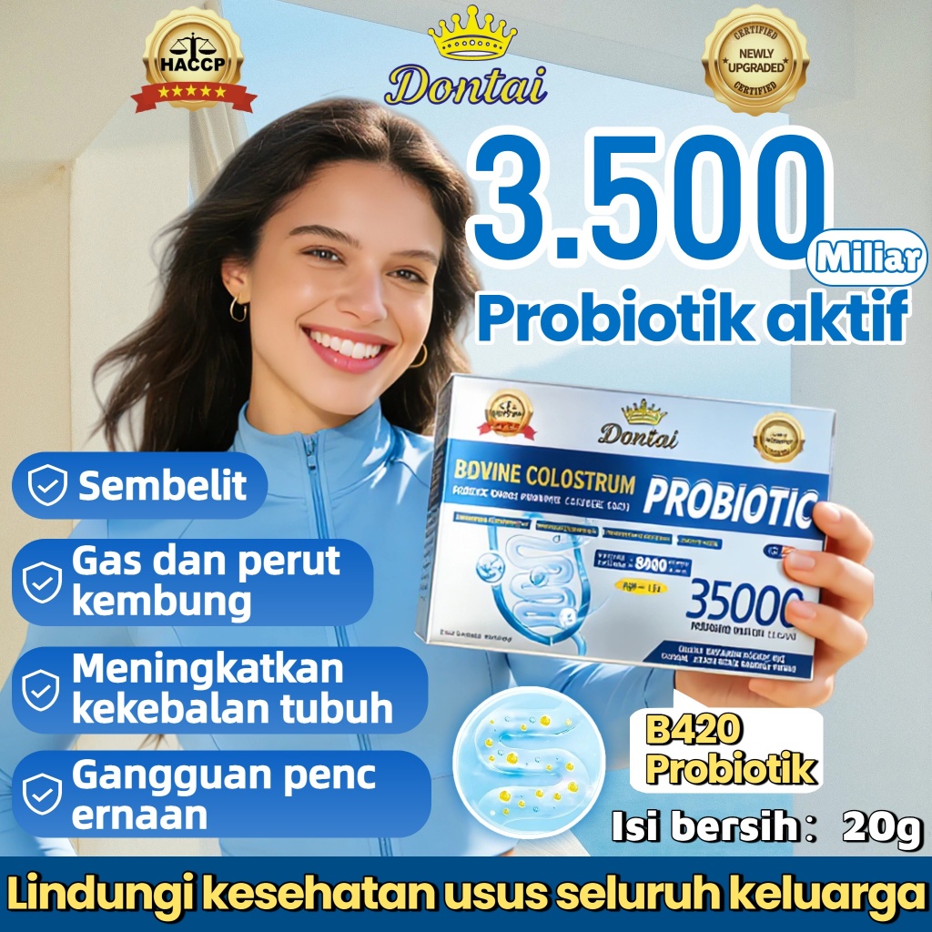 [100% Asli] Dontai Bubuk probiotik beku kering B420  -Meningkatkan Kekebalan Tubuh Meredakan Kembung