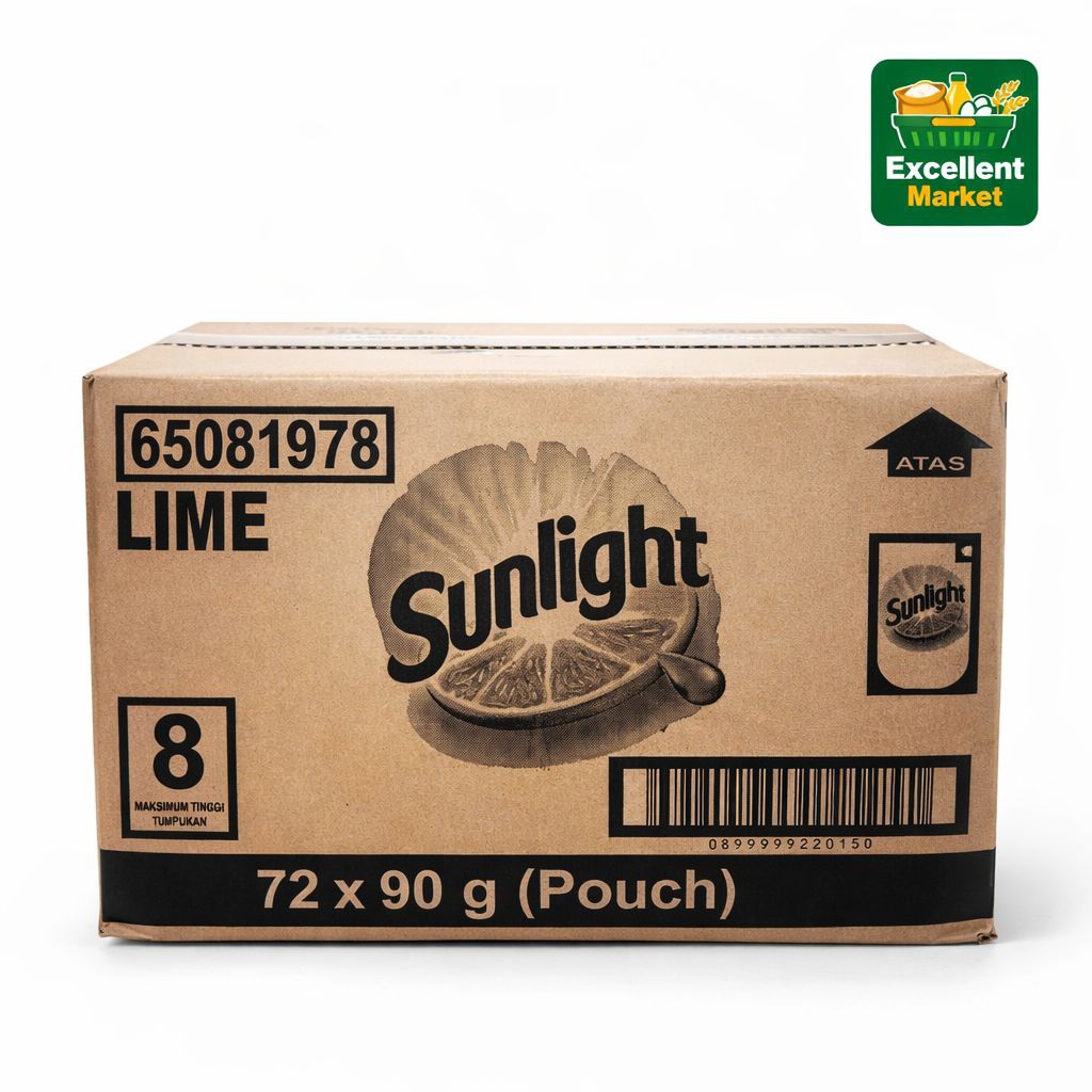 (1 Dus) Sunlight Sabun Cuci Piring 2000an 90gr