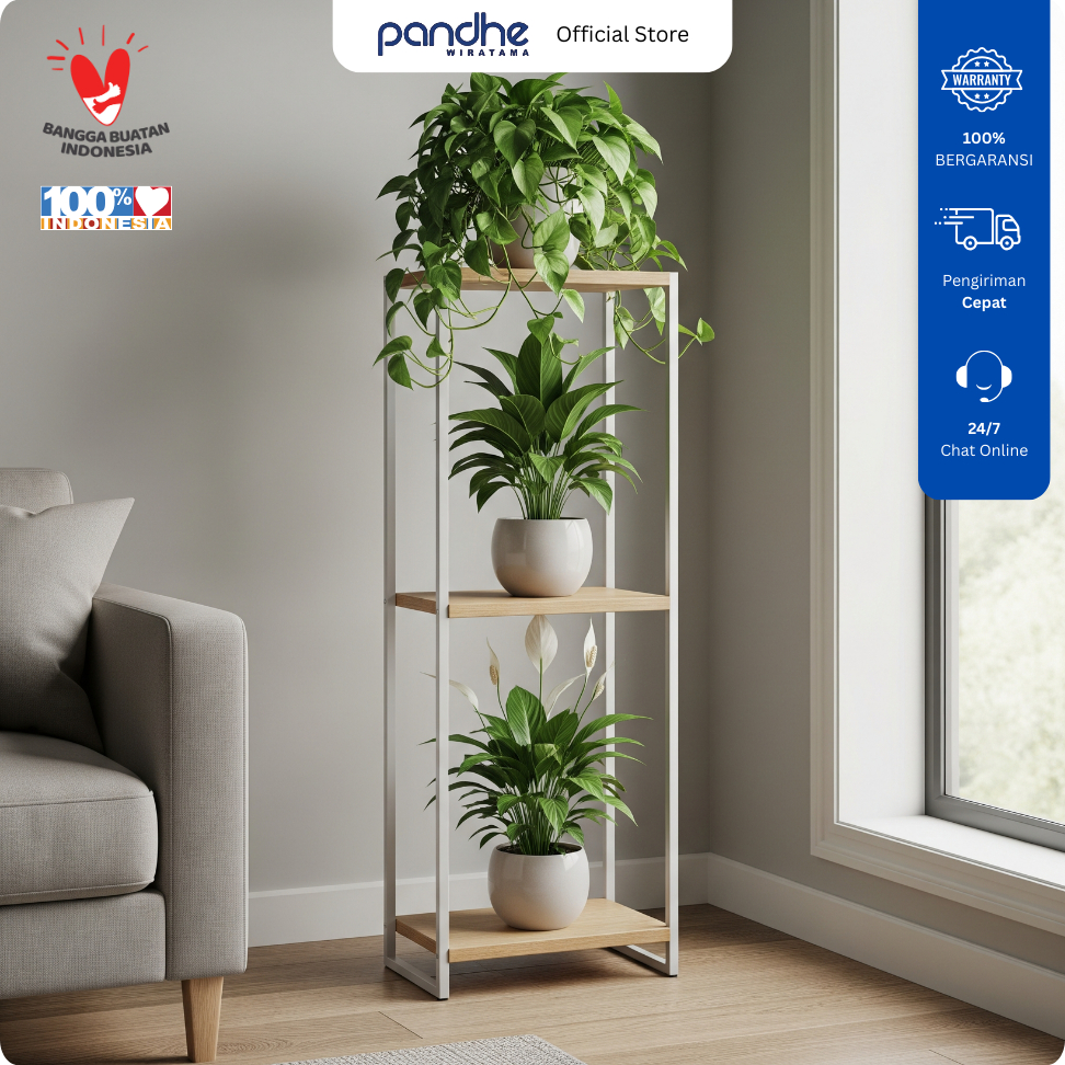 Rak Tanaman / Rak Bunga Besi / Standing Pot Besi / Rak Pot Bunga / Rak Besi Susun Tanaman / Rak Susu