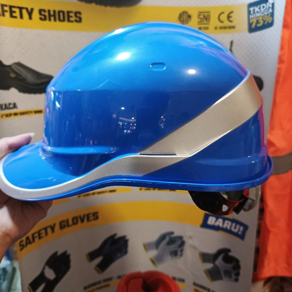 Helm safety delta plus warna biru - helm safety delta plus