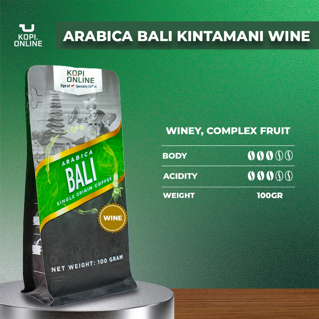Kopi Bali Kintamani Wine Arabika | Kopi Fermentasi Wine