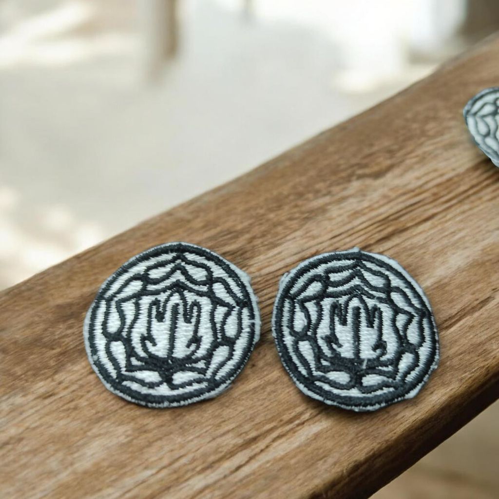bordir monogram satpam sepasang