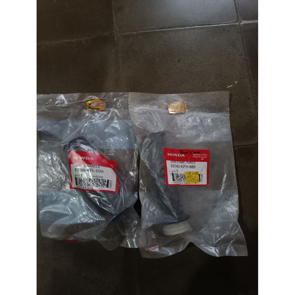 Handgrip handpad selongsong gas motor Honda kharisma x d karisma Supra 125 Supra x 125 Batman old la