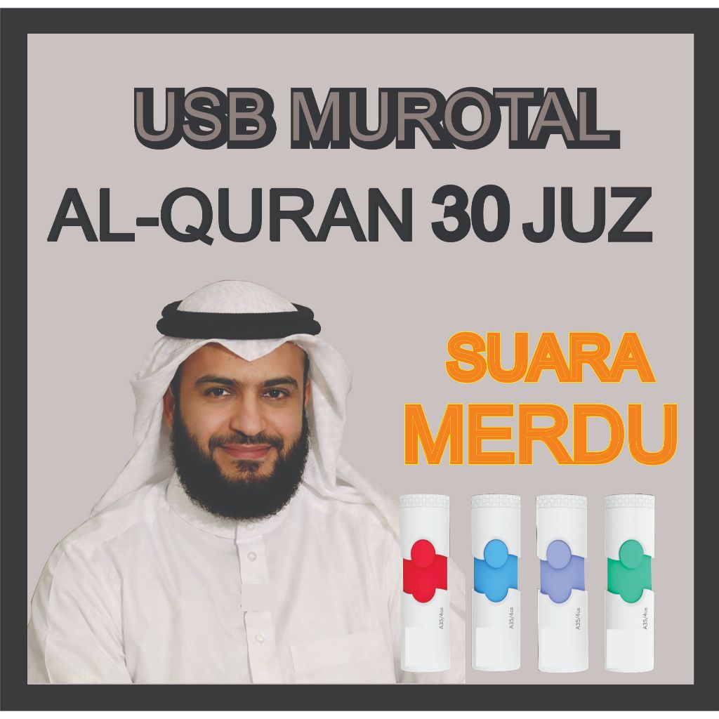 USB Murotal Al-Quran 30 juzz USB Tahfidz FD Murotal Flashdisc Murotal