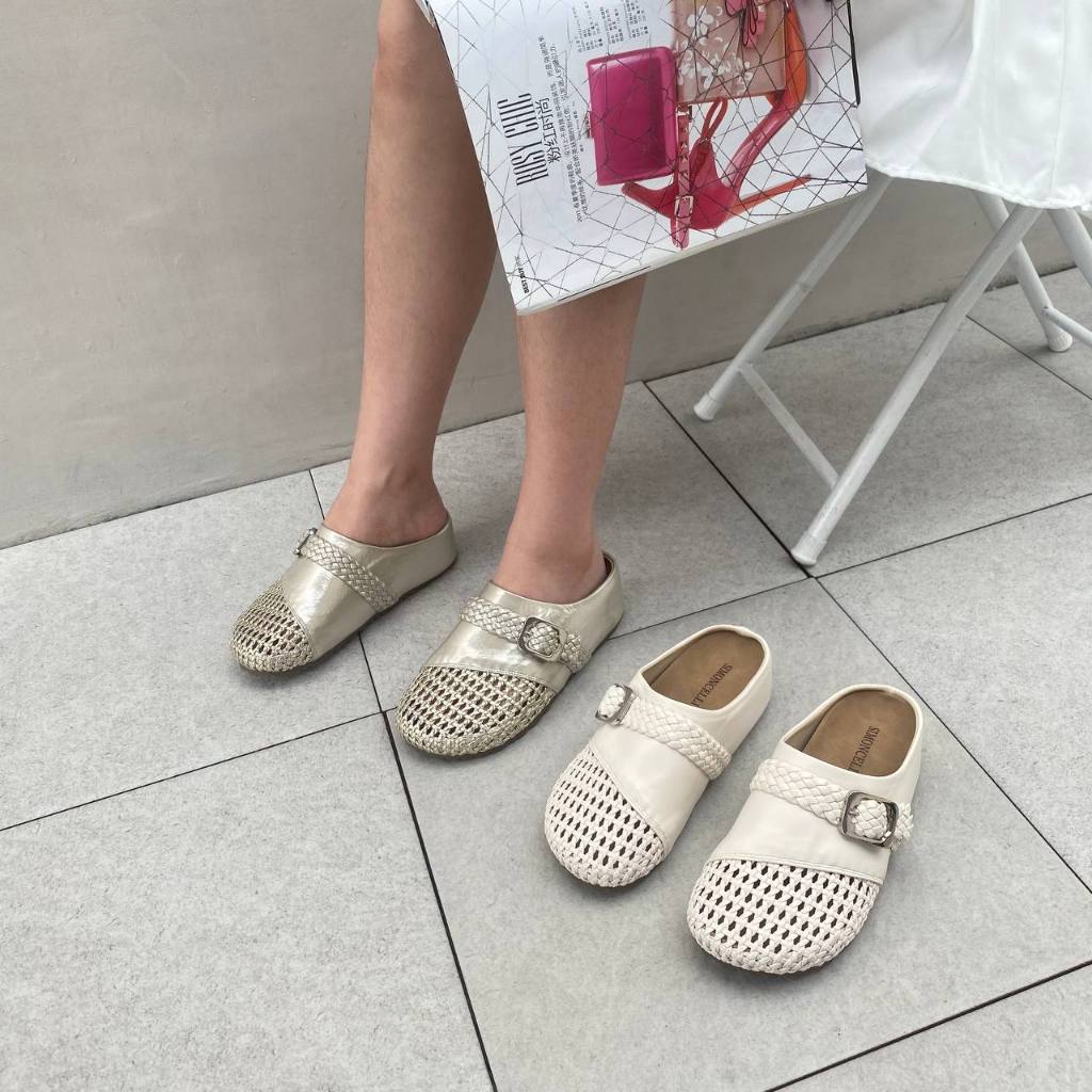 Simoncelli Sandal Flat Wanita | Sandal Wanita | Sandal Pesta | Kondangan | Sandal Korea | Sendal Ker