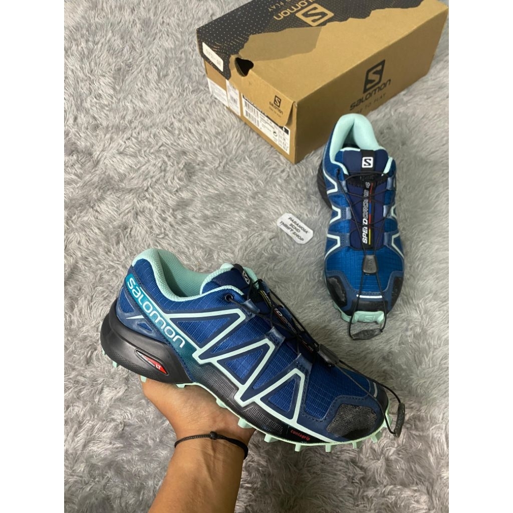 Salomon SpeedCross 4 Poseidon Eggshell Blue Original sz 38