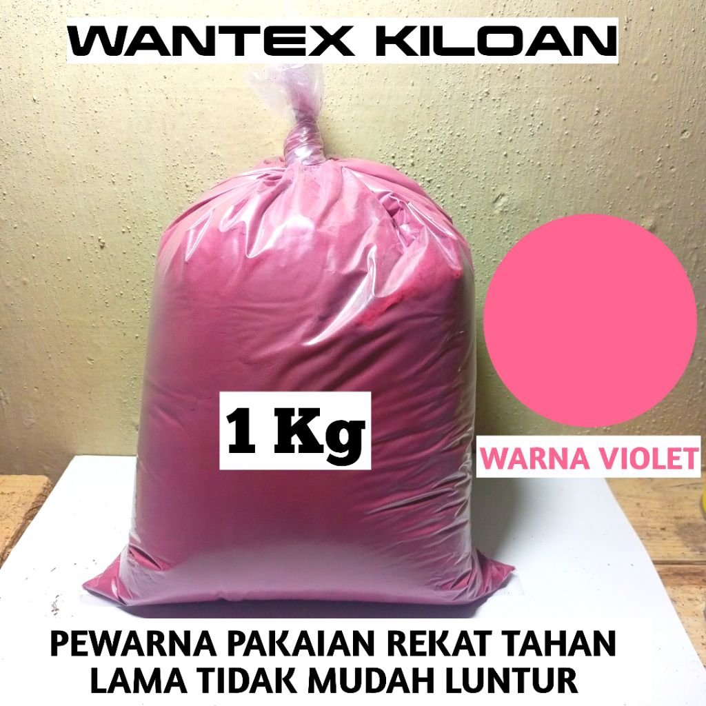 1kg wantex remashol pewarna pakaian serbuk Grade A remashol rebus.