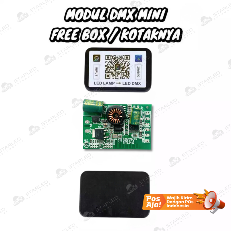 MODUL LED DMX MINI PCB MODUL ALIS LED KOLONG RGB