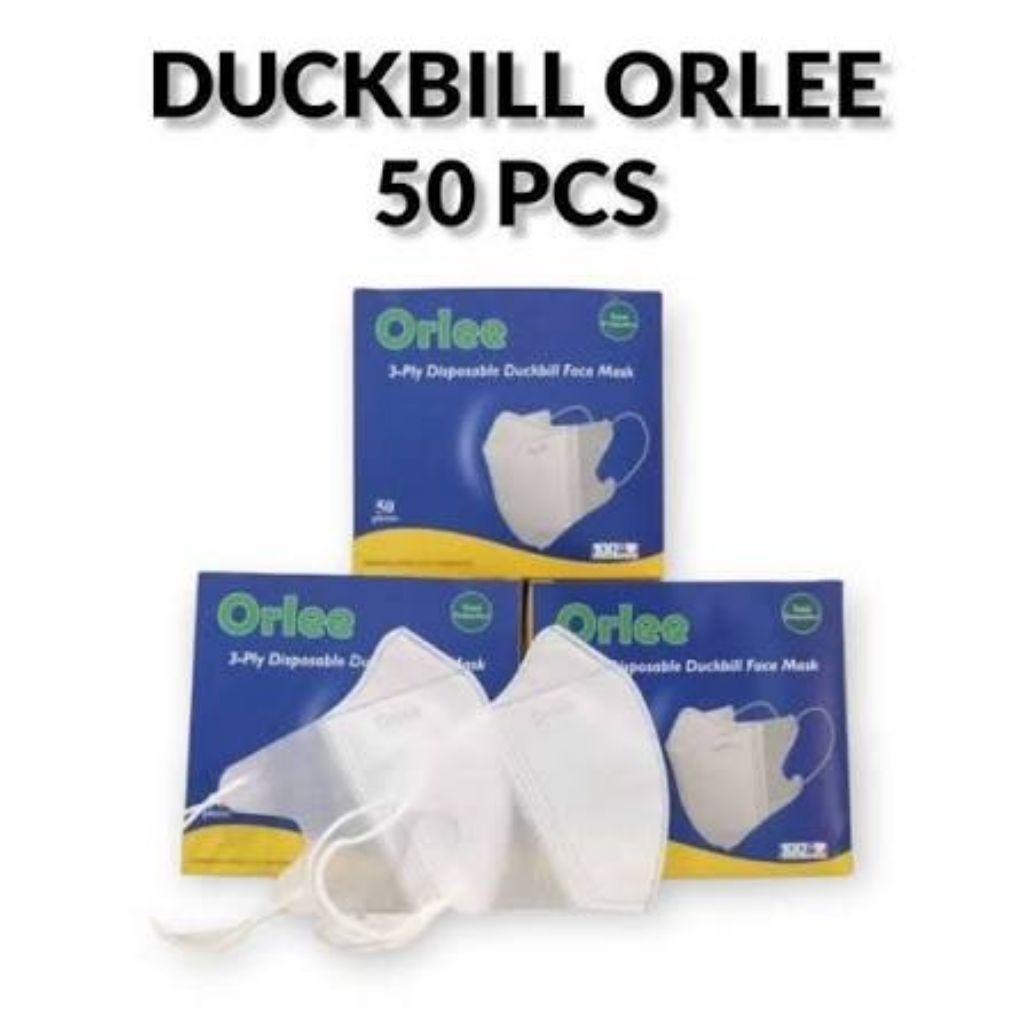 Masker Orlee Duckbill 3 ply isi 50