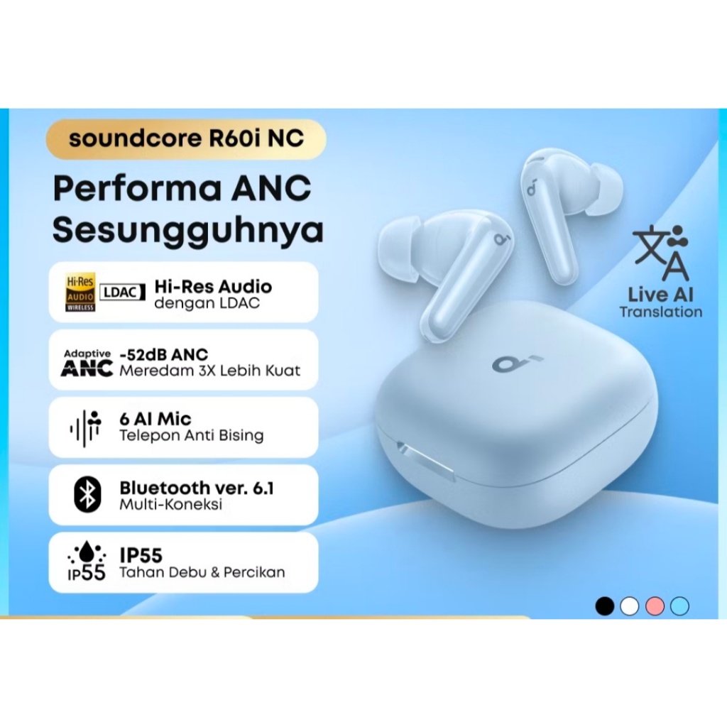 Soundcore R60i NC (R50i NC Upgrade)