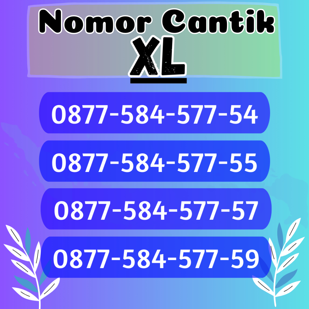 NOMOR CANTIK XL / KARTU PERDANA XL CANTIK (A13) / NOMOR XL CANTIK SPESIAL TERMURAH / PERDANA XL NOMO
