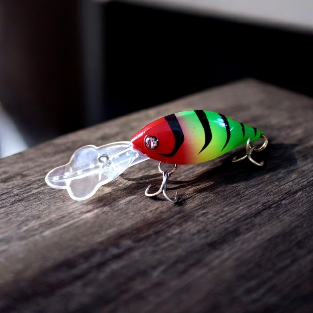 lure minnow lidah panjang floating 8 gram