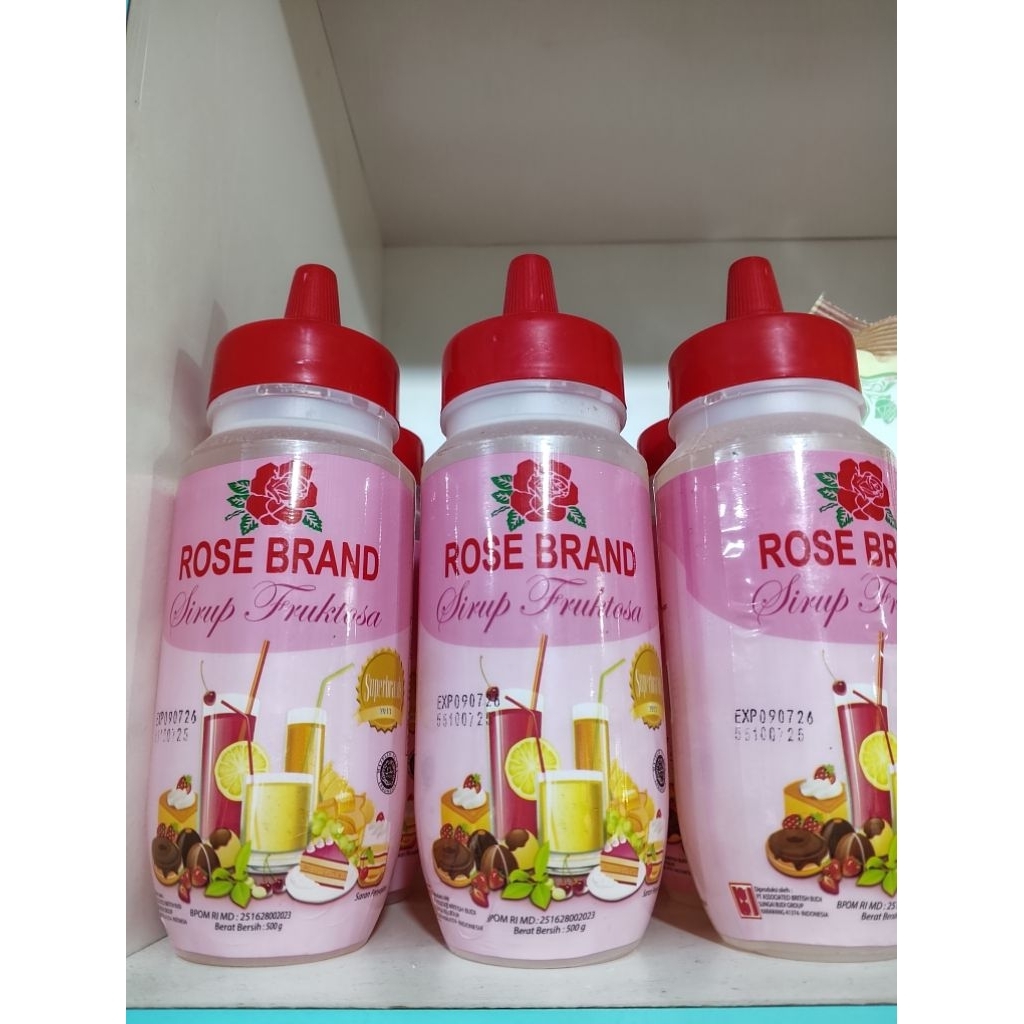 GULA CAIR ROSE BRAND 500GRAM / ROSE BRAND GULA CAIR KEMASAN BOTOL 500GRAM
