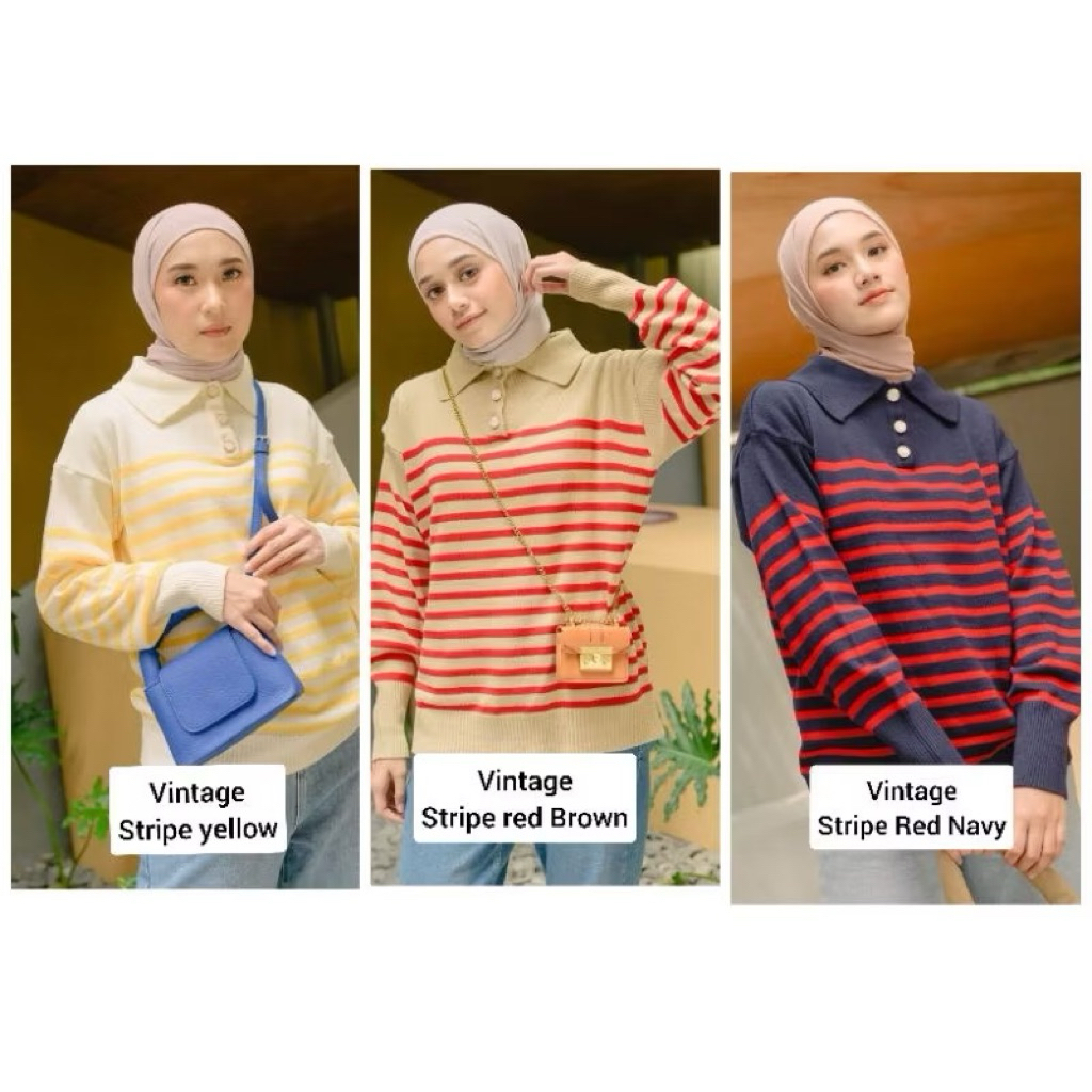 Pl Polo Stripe Vintage by Haidee Orlin