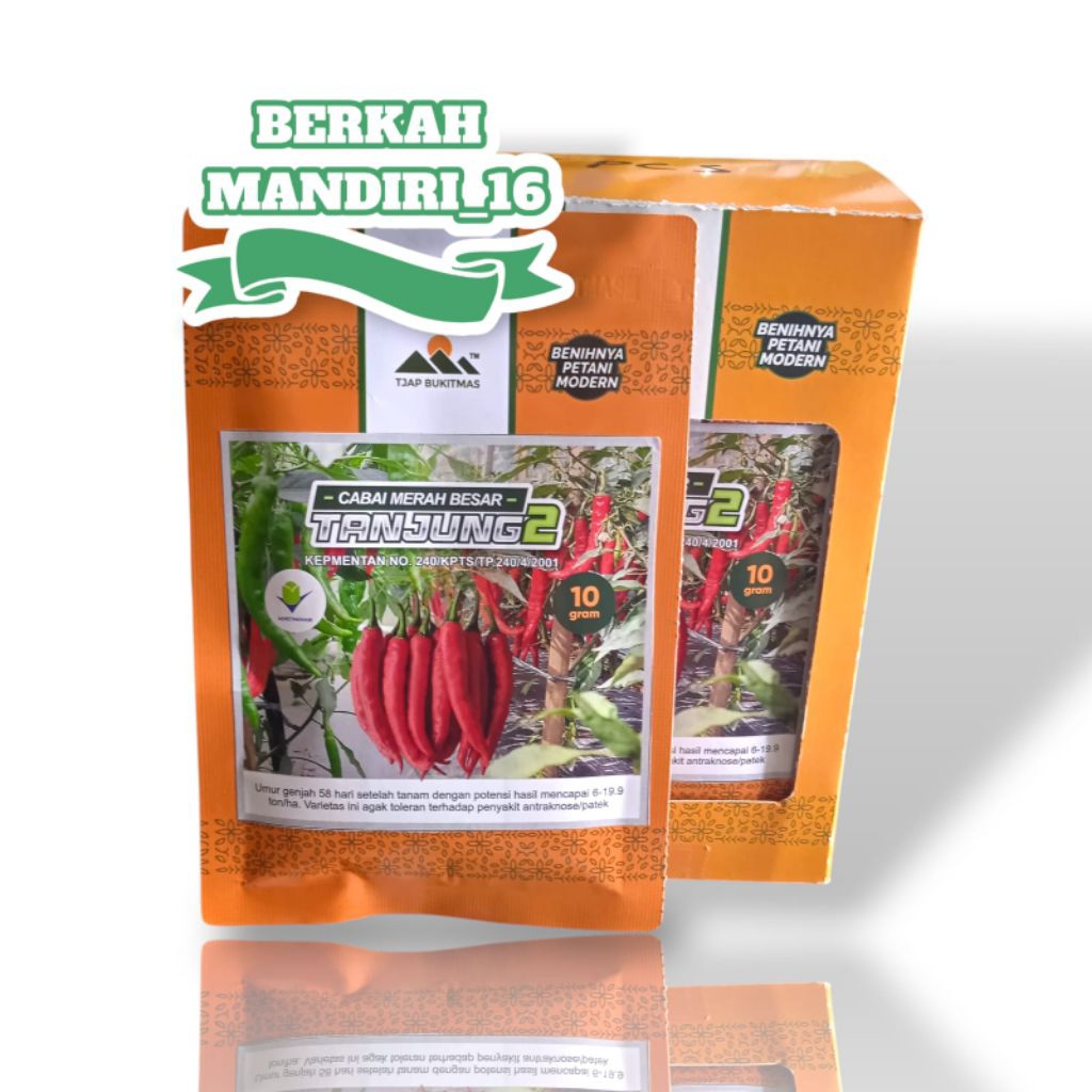 Benih Bibit Cabe Merah Besar Tanjung2 10Gram