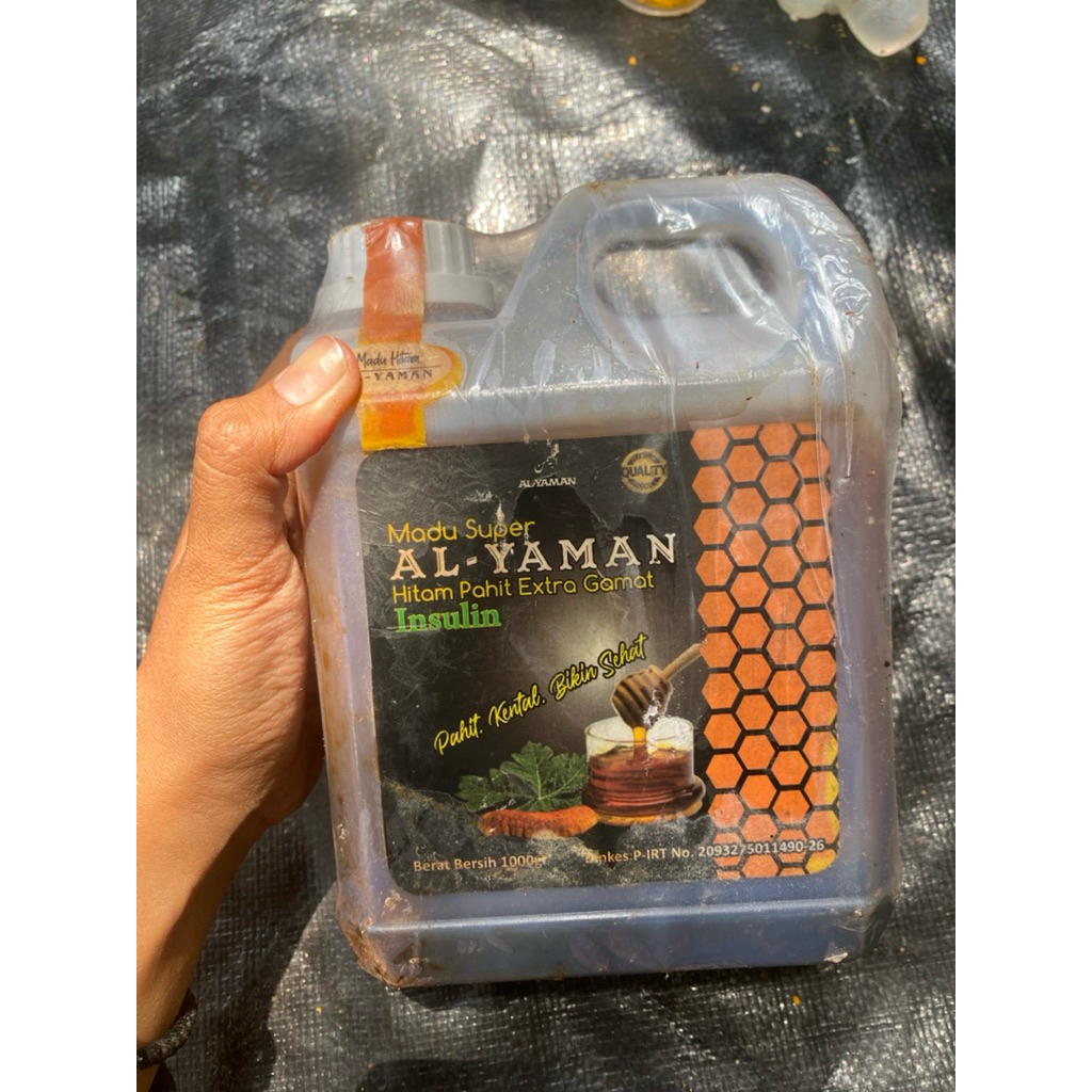 Madu Hitam Pahit Al Yaman