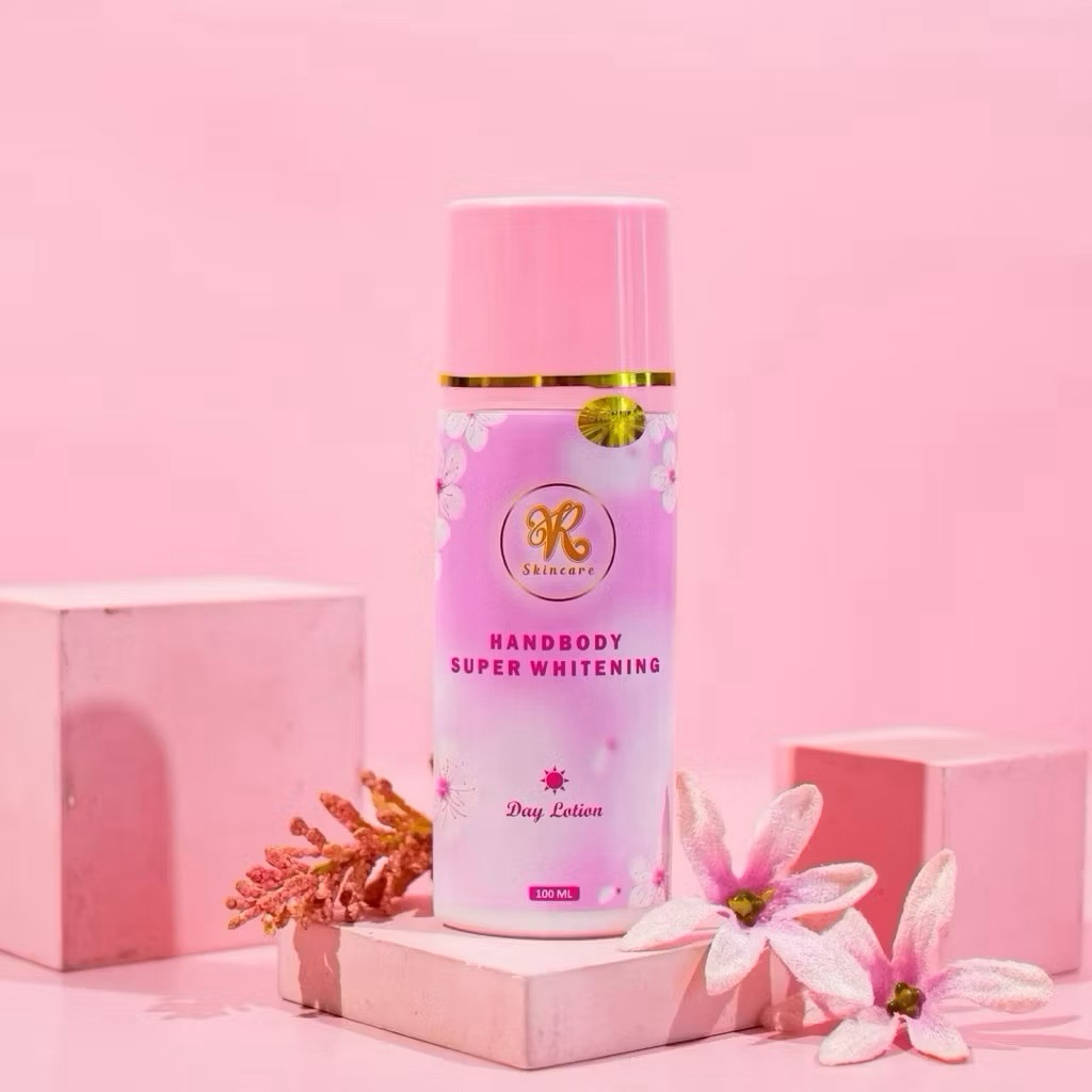 VR LOTION SIANG WHITENING MENCERAHKAN MERATAKAN WARNA KULIT BADAN