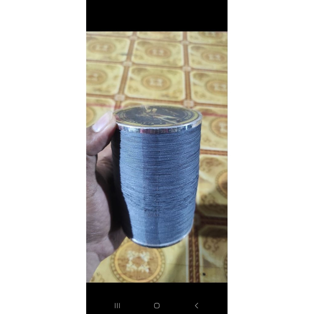 Gelasan matot original 6000yard bahan abu monster 023