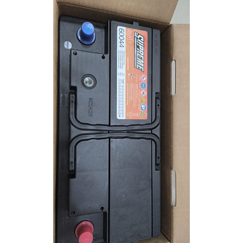 Aki kering mobil Supreme 60044 12V 100AH 100Amper