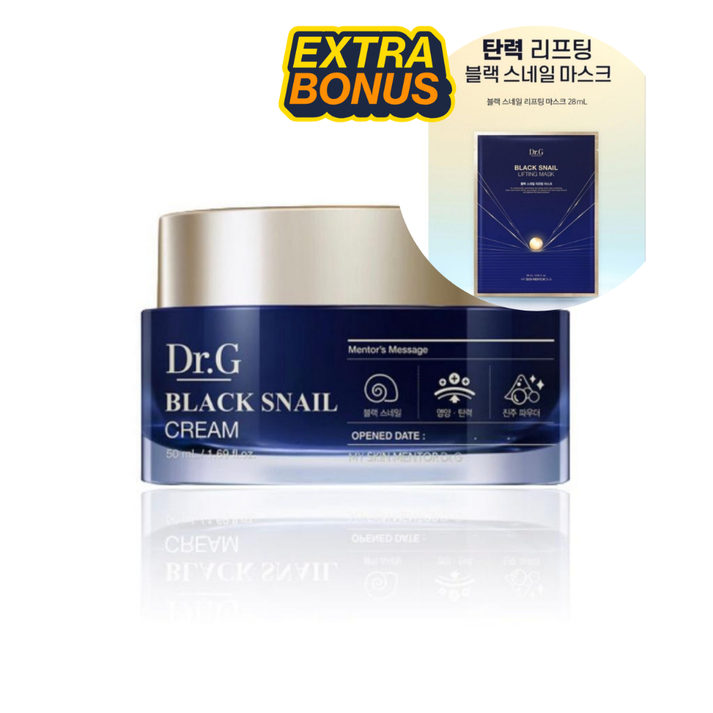 DR.G Black Snail Cream - 50ml