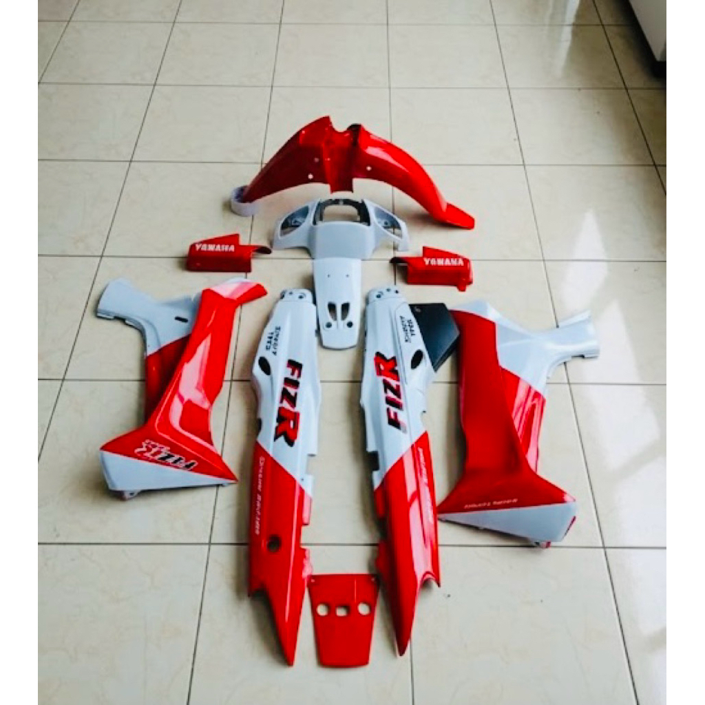 Fullset Body Fiz R Merah Putih
