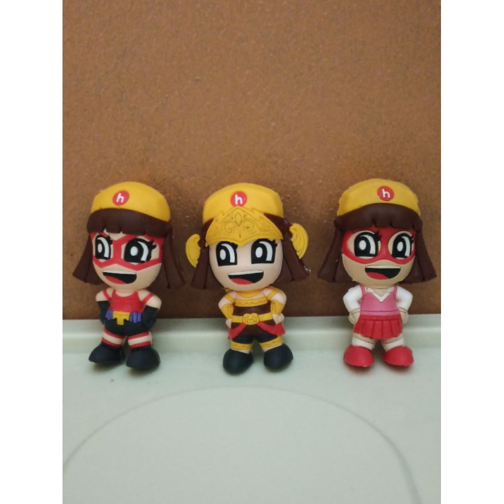 HADIAH HOKBEN MAINAN KOLEKSI BONEKA SUPER HERO BUMI LANGIT TIRA VIRGO SRI ASIH