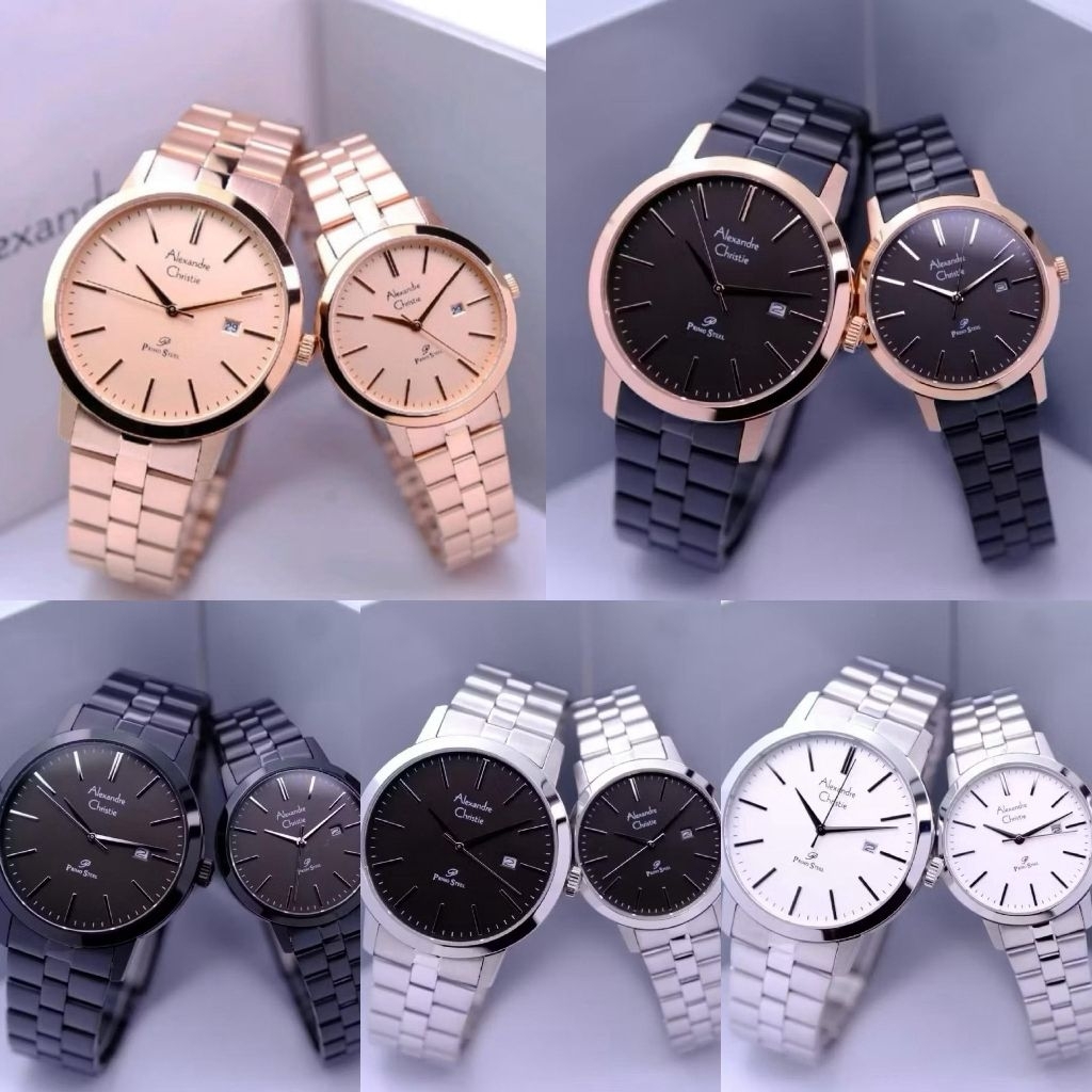 Jam Tangan Couple Alexandre Christie 1007 AC1007 AC 1007 [[ORIGINAL]]