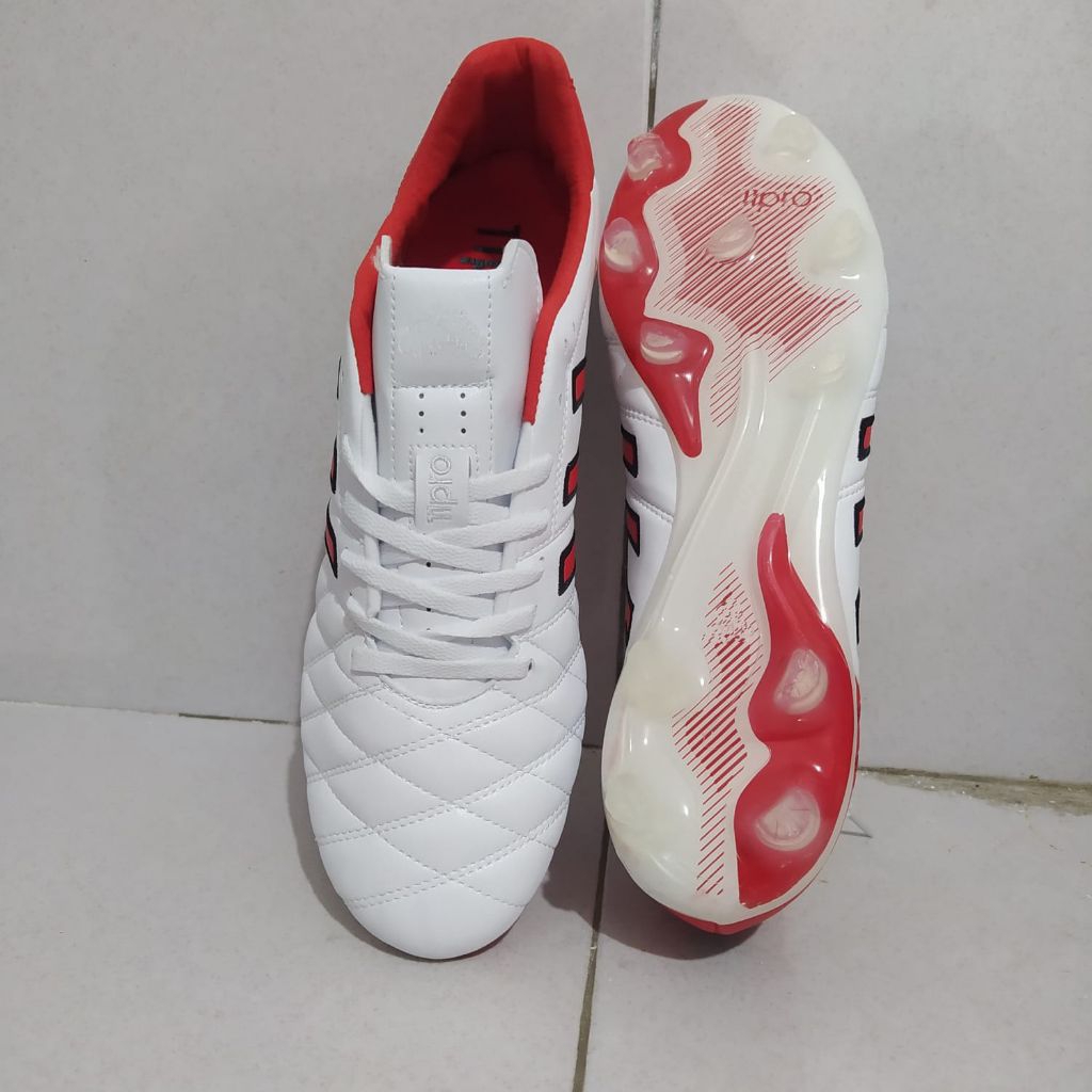 Sepatu bola adipure 11 pro white red FG