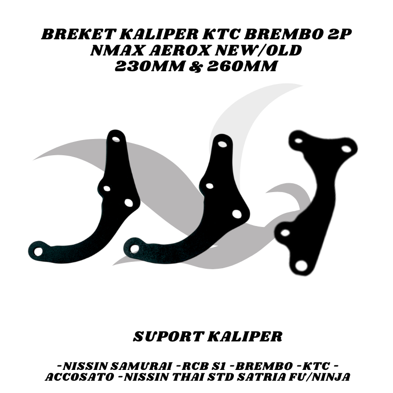 Braket Kaliper Nmax Aerox 2P Brembo KTC