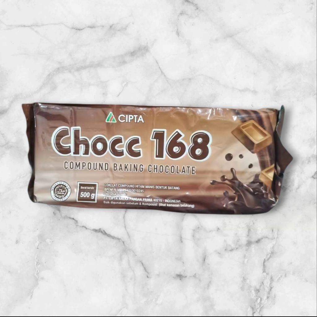 chocc 168 500gram coklat batang untuk kreasi kue dan toping