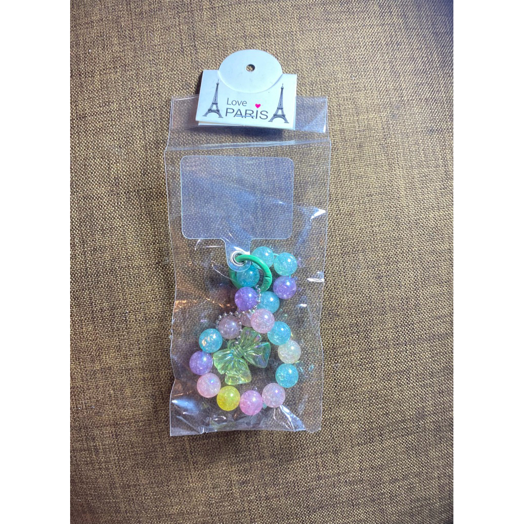 Gantungan HP unik bola kristal