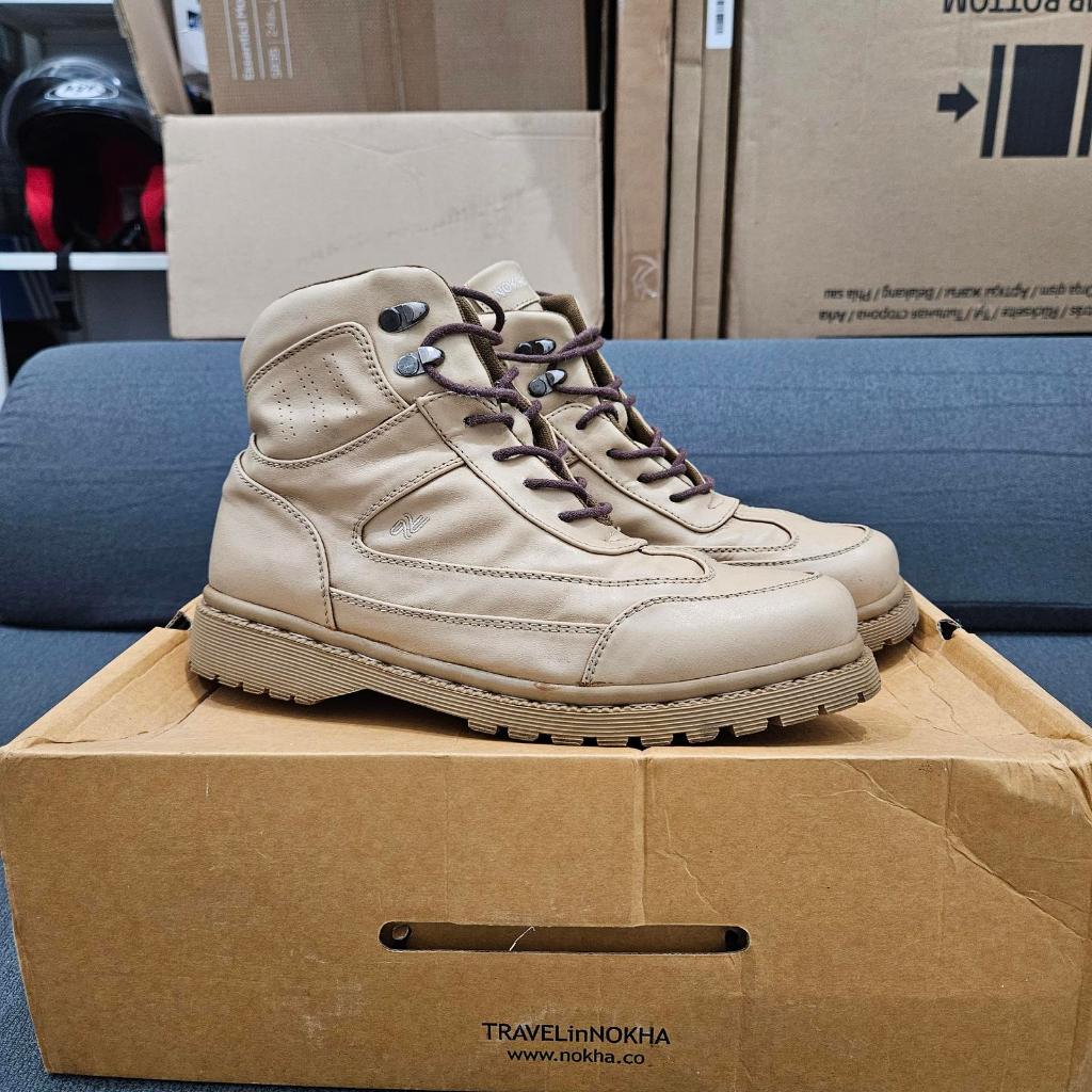 [PRELOVED] Sepatu Boots Wanita NOKHA AZKA MOCCA Original Size 39