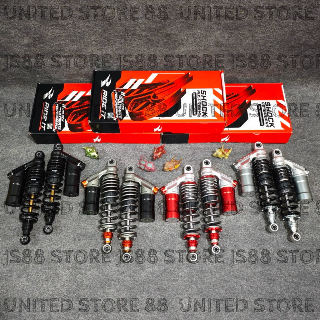 SHOCK BREAKER GP 277 RIDE IT PREMIUM DOUBLE KLIK CLICK 280MM 320MM 340MM JUPITER RXKING TIGER VERZA 