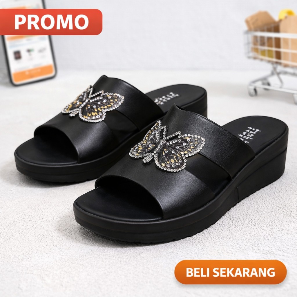 Sandal SLOP Pesta Kondangan Wanita Dewasa Sendal SELOP Cewek Remaja terbaru 2026