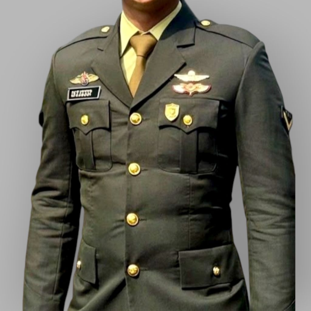 Jas\Baju_SERAGAM PDU 1 TNI AD PRIA& WANITA\ pakaian dinas TNI AD Pria & wanita Army\SETELAN DINAS TN