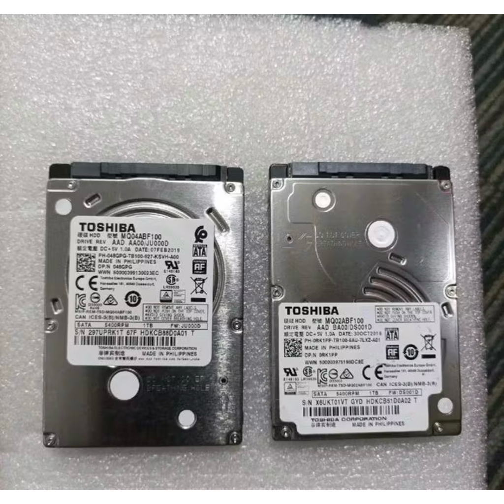 HDD Hardisk eksternal toshiba 1TB 100/100