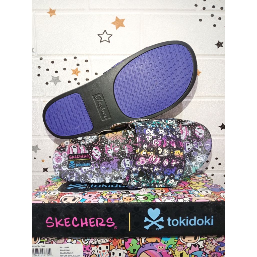 Sandal Skechers Pop Ups - Cool Galaxy