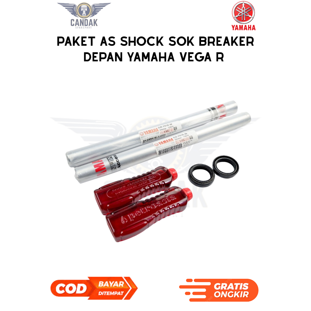 Original sok depan vega r lama - shock depan vega r lama 2JG-F3110-00