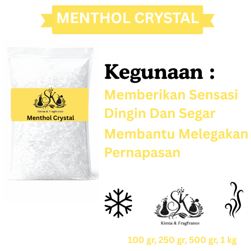 Menthol Crystal / Mentol Kristal / Menthol Kristal