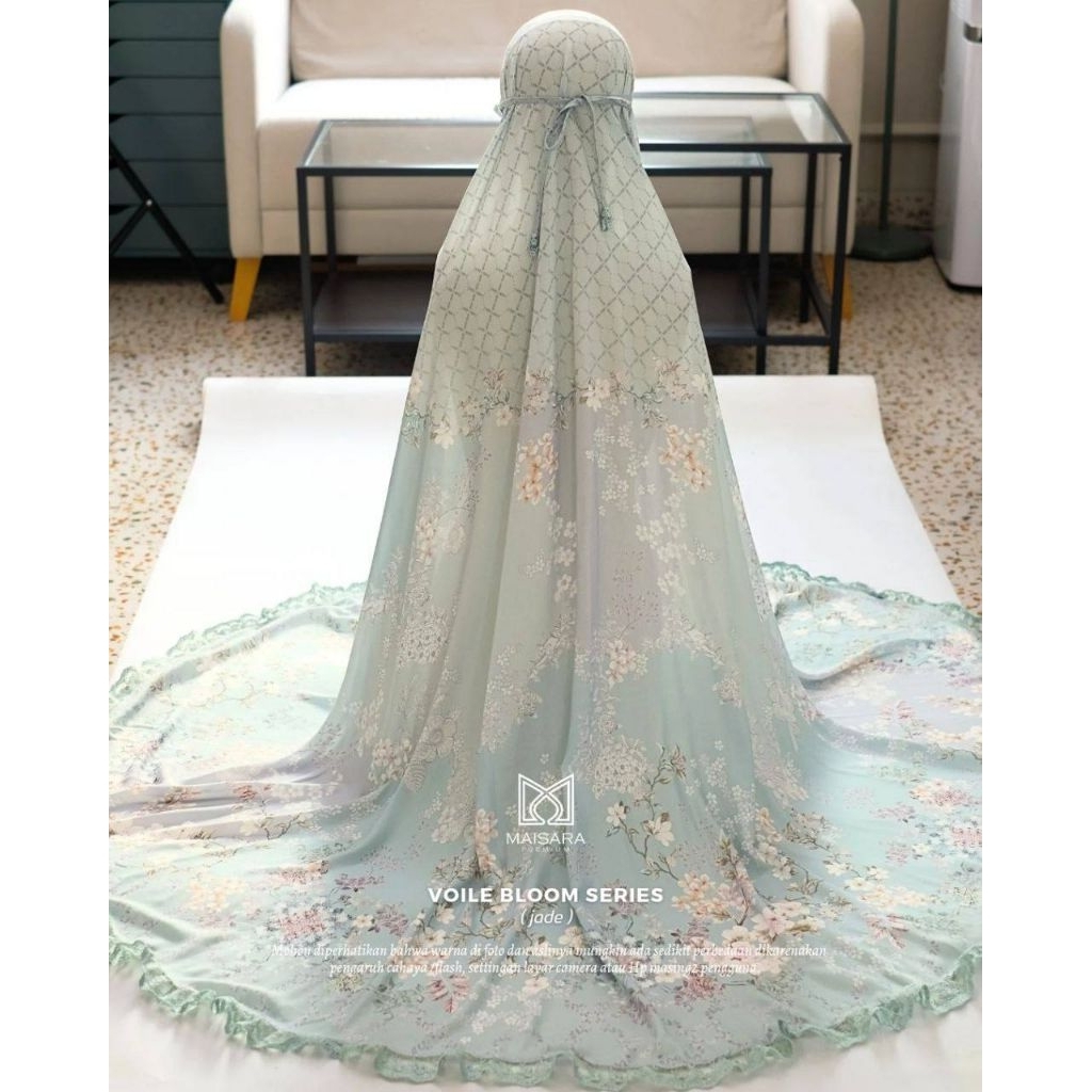 Mukena Voile Bloom Series ORI By Maisara Premium