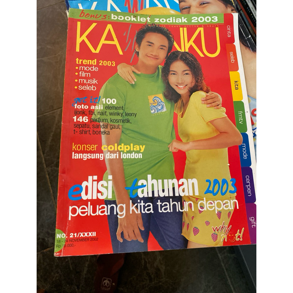 MAJALAH KAWANKU NO 21 18 24 NOPEMBER 2002