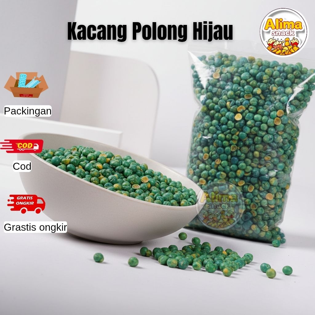 Kacang Polong Hijau Jaipong Asin Gurih