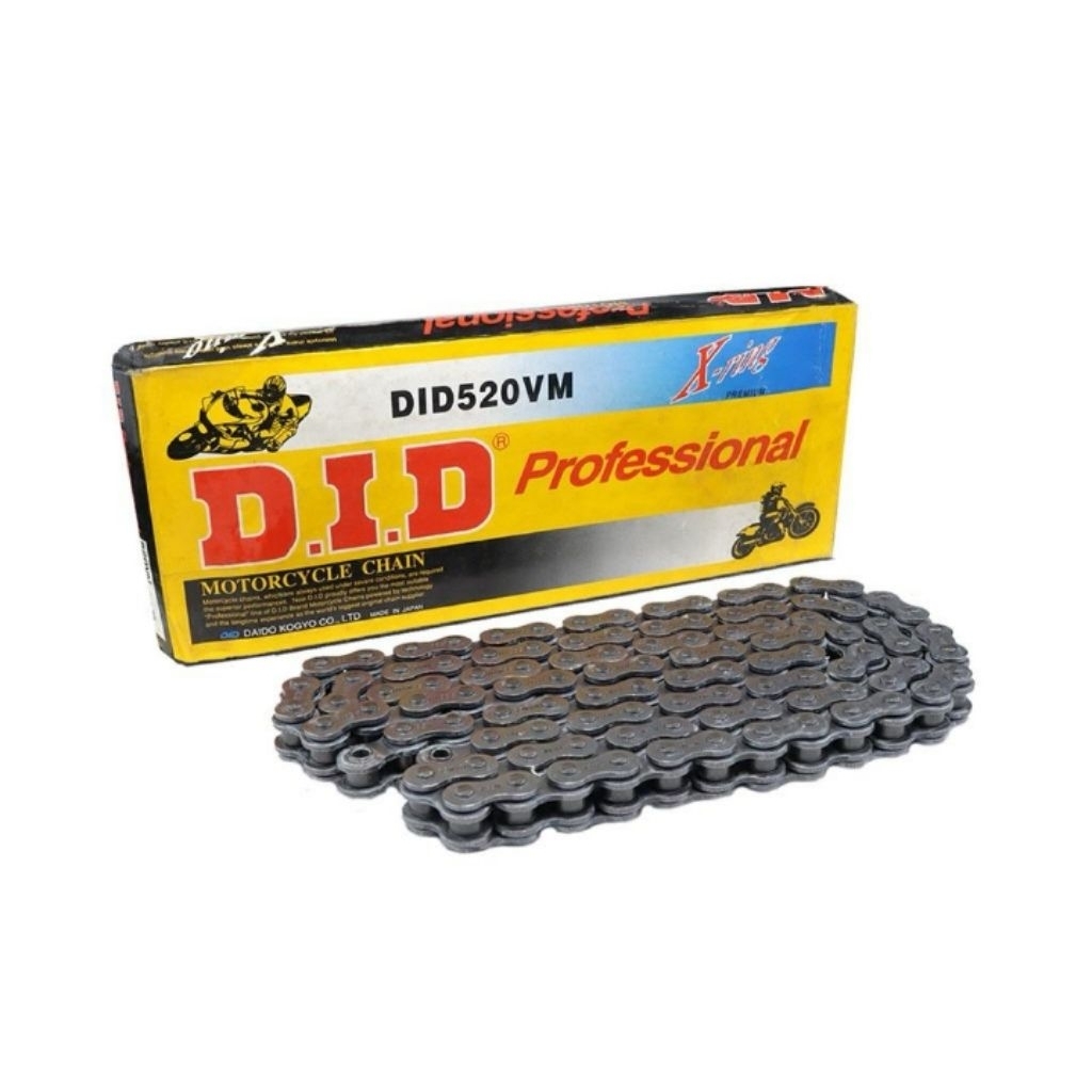 Rantai DID X-ring 520VM X 108 L professional Drive chain DID 520VM X108L