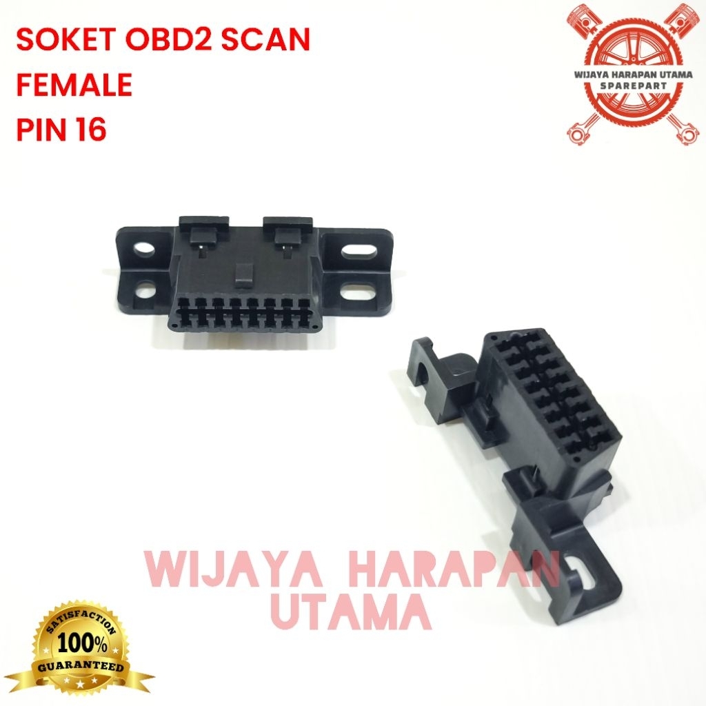 Soket OBD2 ECU Chery QQ OBD2 Scan 16 Pin Female Scanner Garansi