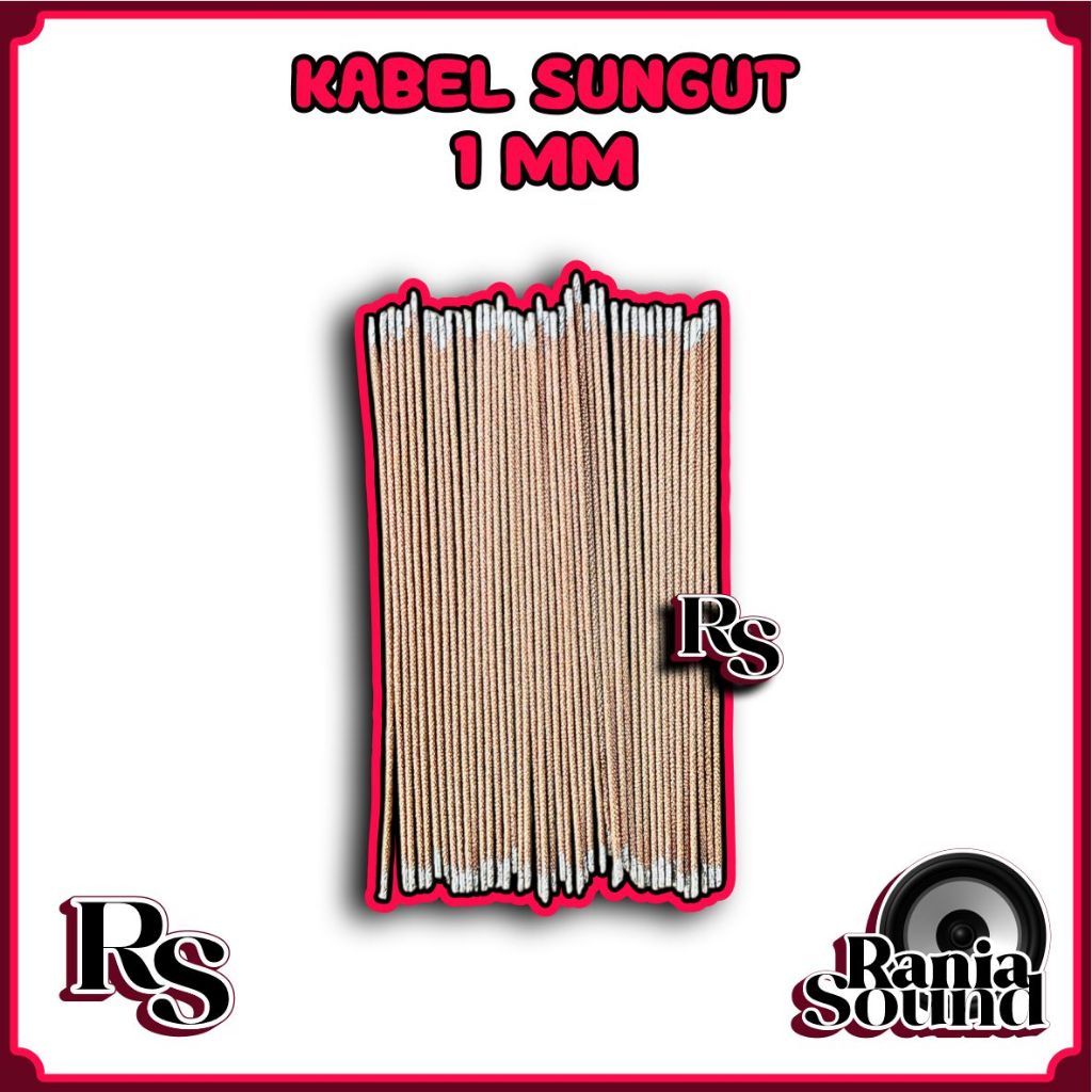 Kabel Sungut Speaker Diameter 1 mm ups