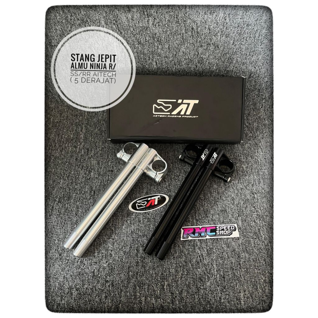 STANG JEPIT ALUMUNIUM AITECH NINJA R SS RR KR KRR SUNMORY 5 DERAJAT / Stang Jepit Kr / KRR aitech or