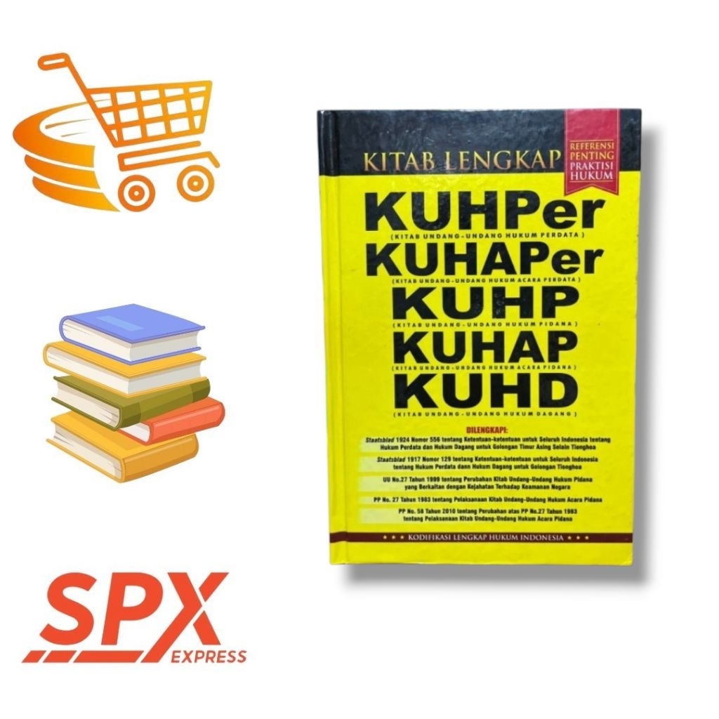 Buku Kitab Lengkap Kuhper Kuhaper Kuhp Kuhap Kuhd