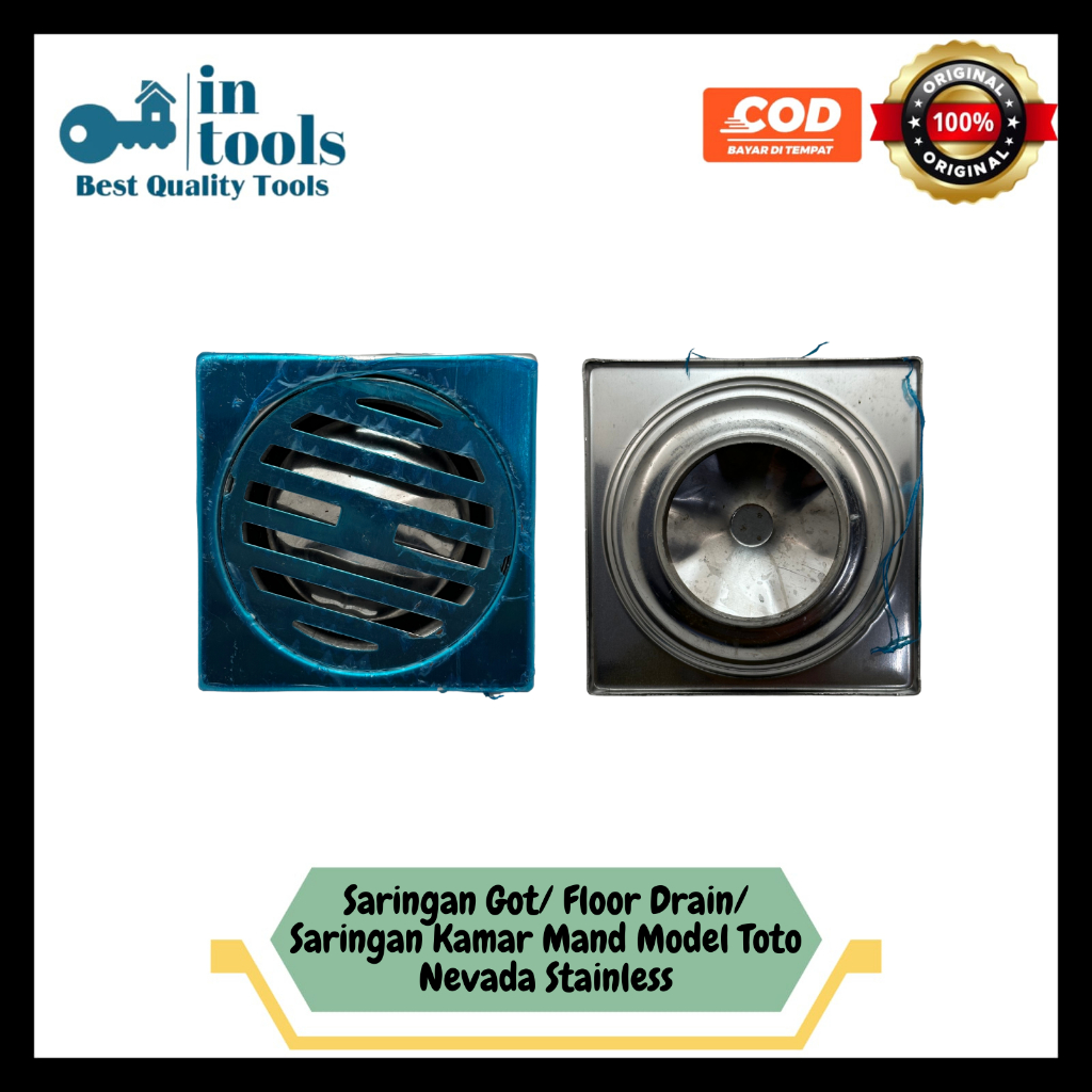 Saringan Got / Floor Drain / Saringan Kamar Mandi Anti Hewan Bonucci Stainless Steel