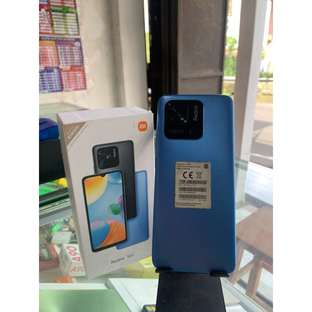 REDMI 10C 4/128 Second Fullset || Snapdragon 680
